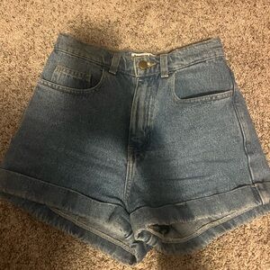 American Apparel Denim Shorts